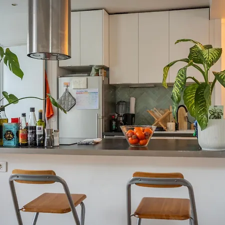 Cosy & Charming 1bd For 4 - Les Buttes Chaumont Párizs