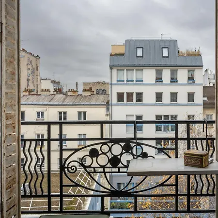 Cosy & Charming 1bd For 4 - Les Buttes Chaumont Apartman