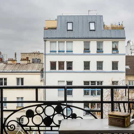 Cosy & Charming 1bd For 4 - Les Buttes Chaumont Párizs