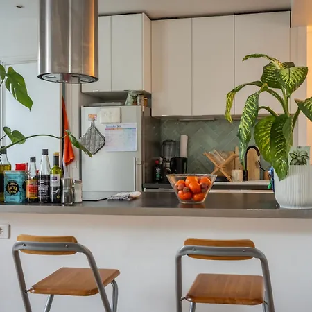 Cosy & Charming 1bd For 4 - Les Buttes Chaumont Apartman